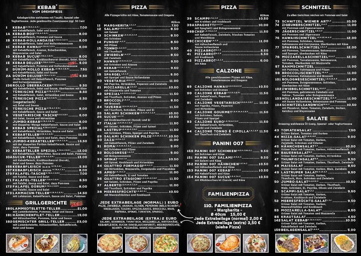 Menu Euro Döner Lastrup-1