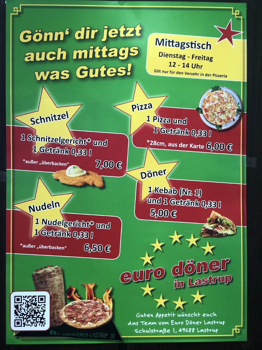Menu Euro Döner Lastrup-6