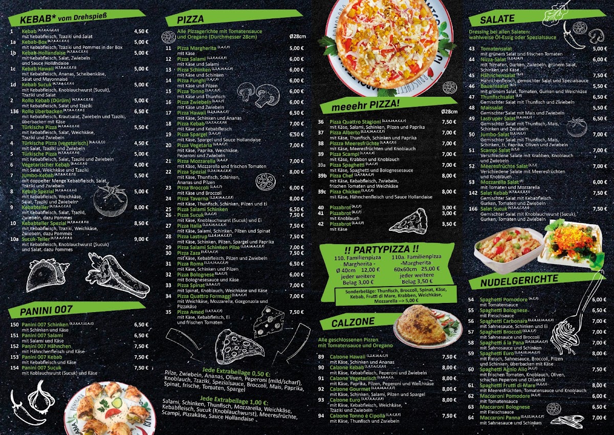 Menu Euro Döner Lastrup-7